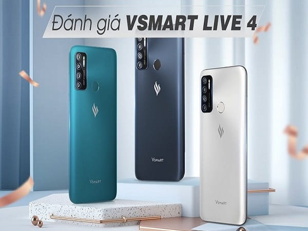 Thiết kế của Vsmart Live 4 (6GB/64GB)